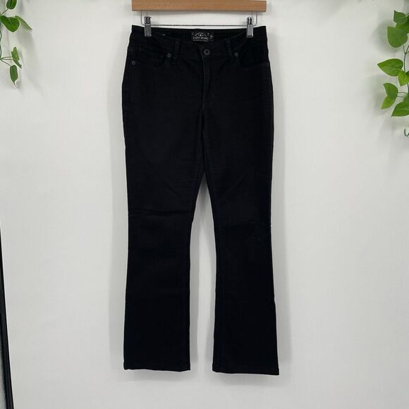 Lucky‎ Brand Women's 6/28R Dark Wash Shasha Boot Denim Jeans Black. - Picture 1 of 9